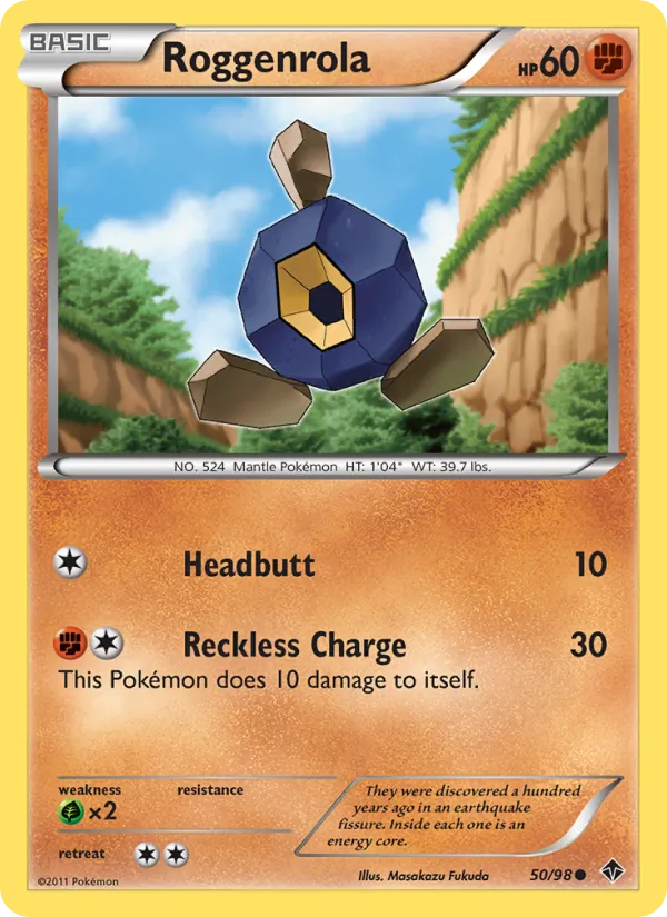 Roggenrola 50/98 Emerging Powers