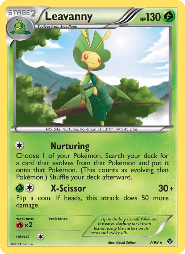 Leavanny 7/98 Emerging Powers