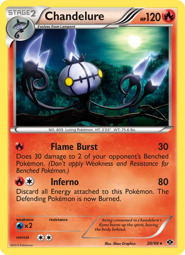 Chandelure 20/99 Next Destinies