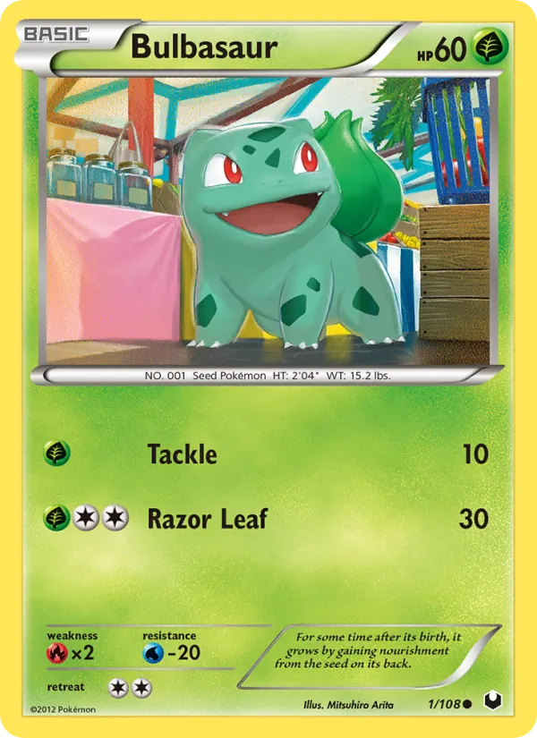 Bulbasaur 1/108 Dark Explorers