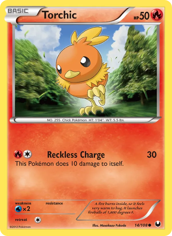 Torchic 14/108 Dark Explorers
