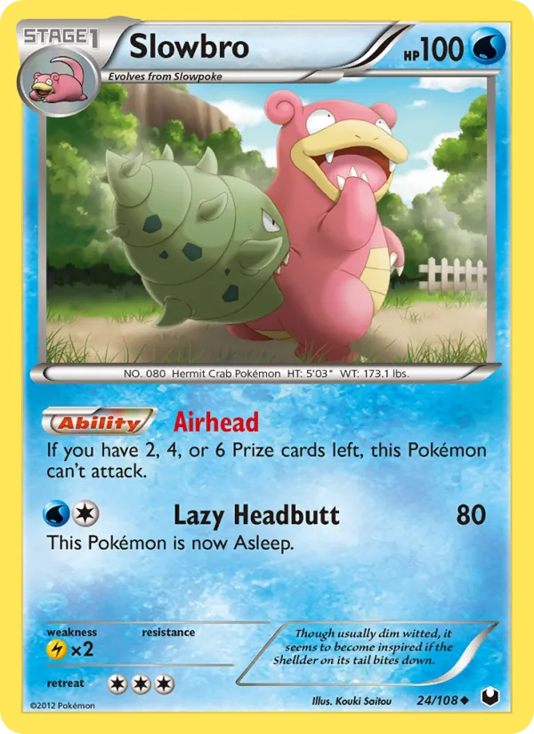 Slowbro 24/108 Dark Explorers