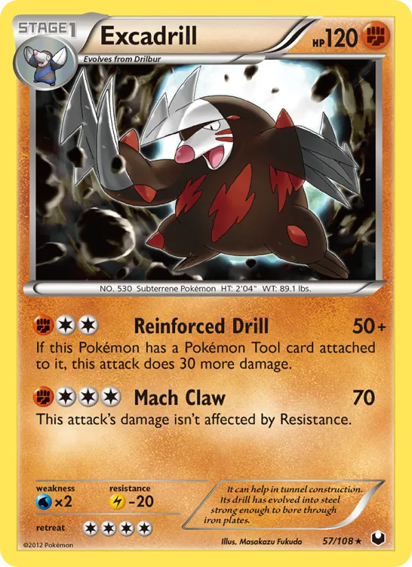 Excadrill 57/108 Dark Explorers