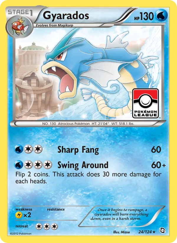 Gyarados 24/124 Dragons Exalted