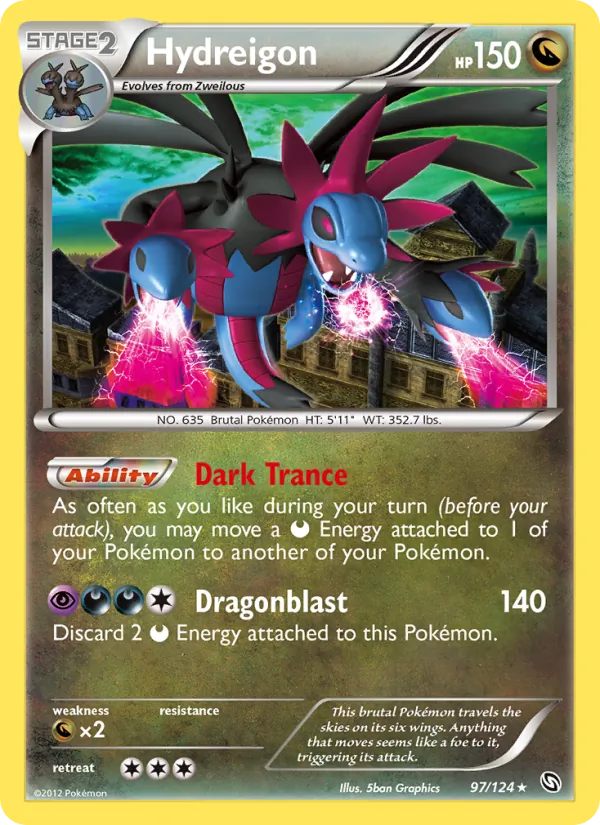 Hydreigon 97/124 Dragons Exalted