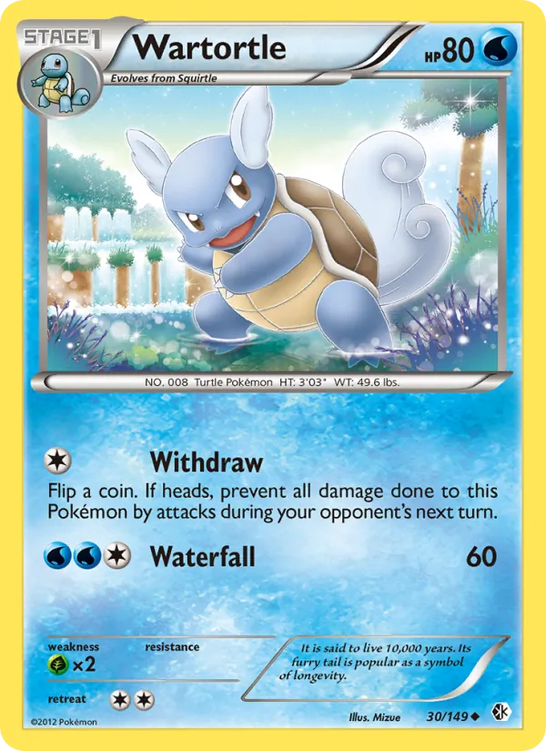 Wartortle 30/149 Boundaries Crossed