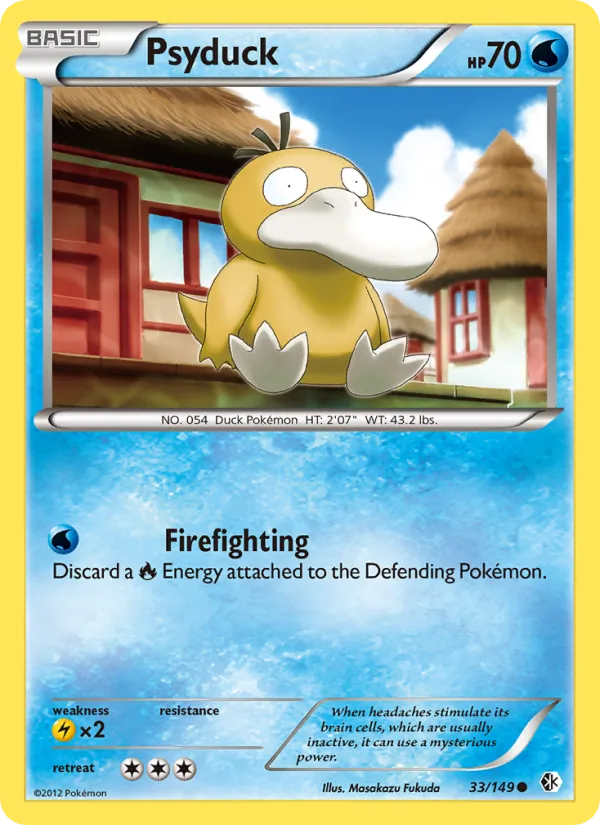 Psyduck 33/149 Boundaries Crossed