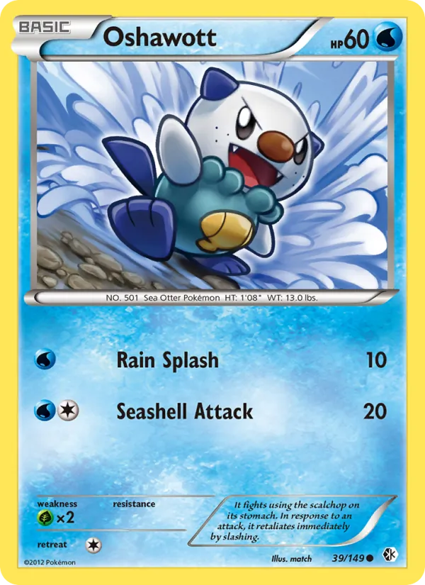 Oshawott 39/149 Boundaries Crossed