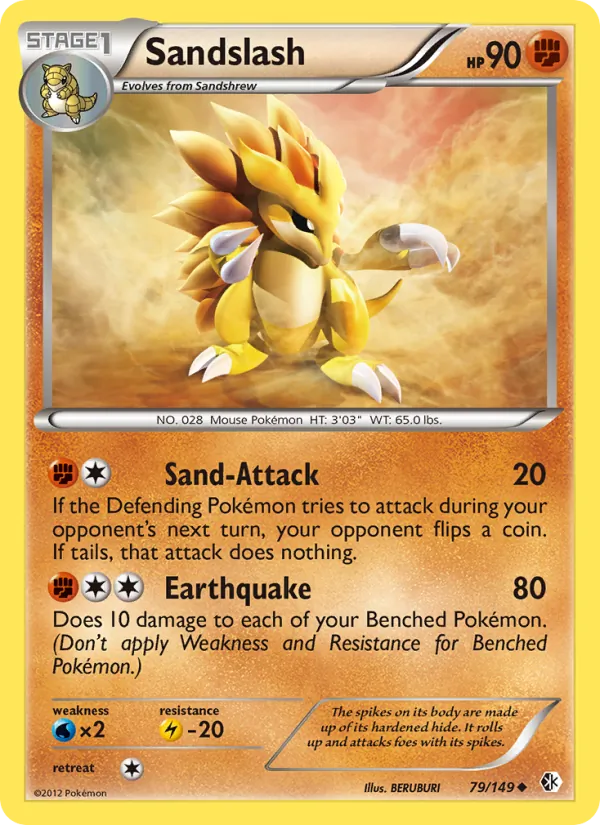 Sandslash 79/149 Boundaries Crossed