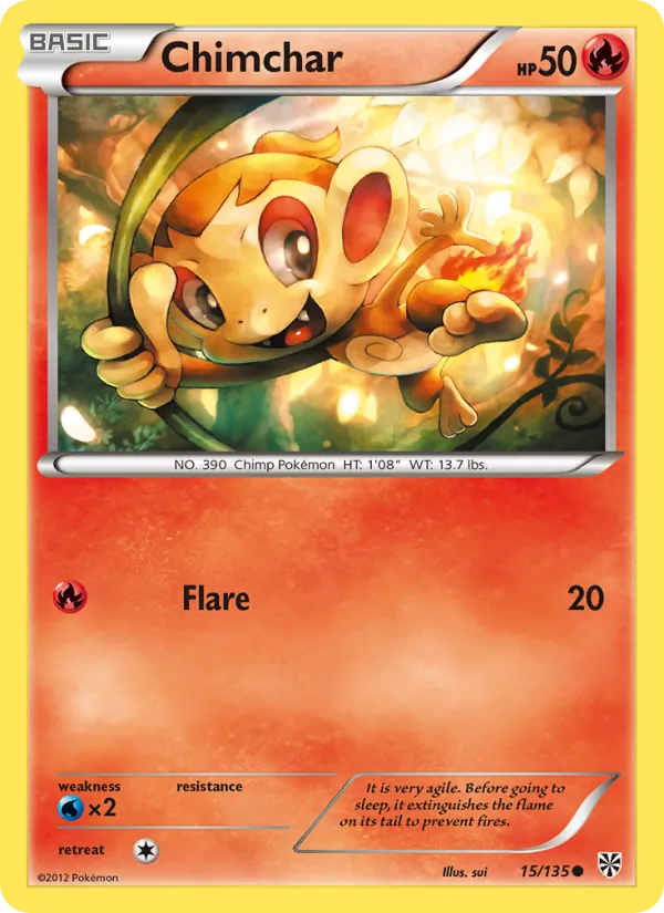 Chimchar 15/135 Plasma Storm