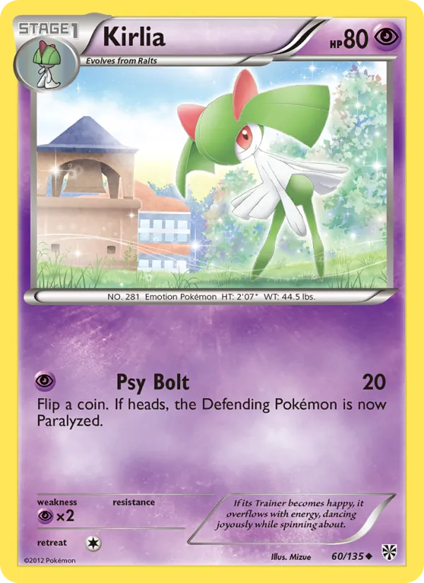 Kirlia 60/135 Plasma Storm