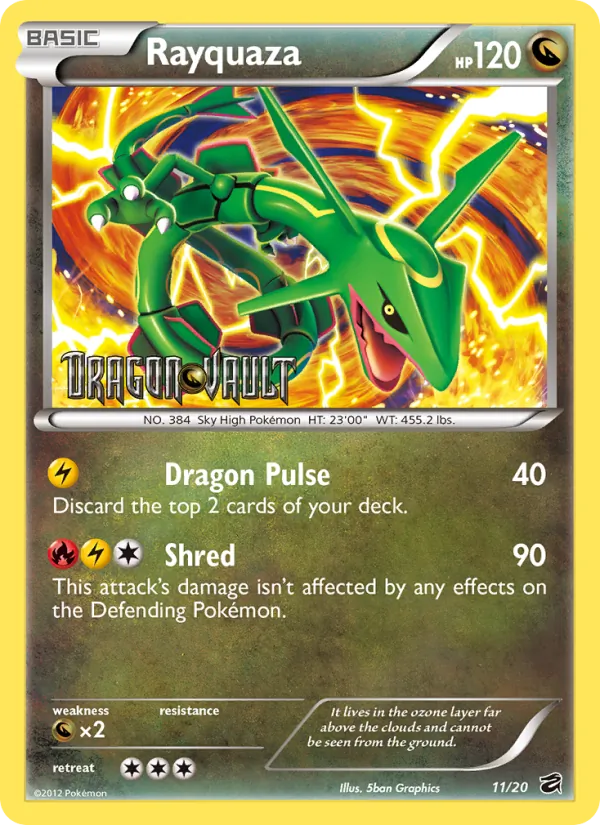 Rayquaza 11/20 Dragon Vault