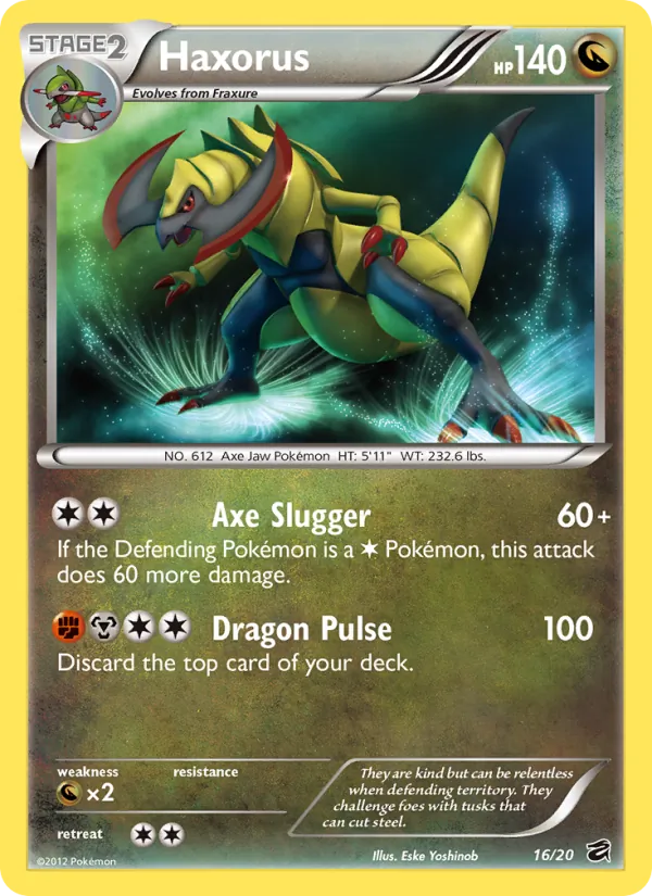 Haxorus 16/20 Dragon Vault