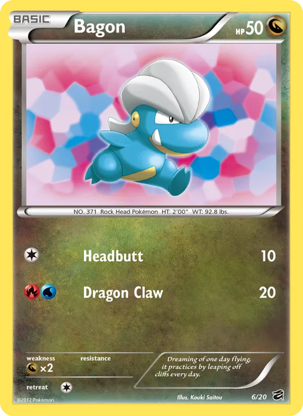 Bagon 6/20 Dragon Vault