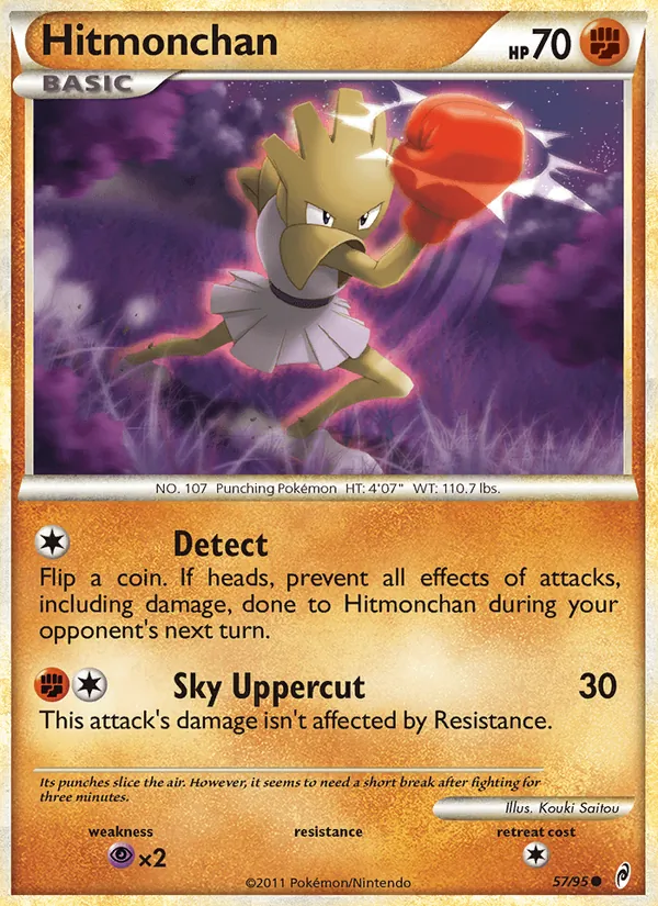 Hitmonchan 57/95 Call of Legends