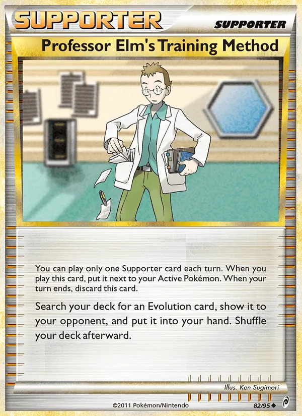 Professor Elm's Training Method 82/95 Call of Legends