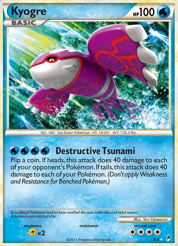 Kyogre SL6 Call of Legends