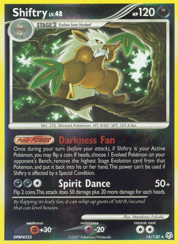 Shiftry 14/130 Diamond & Pearl