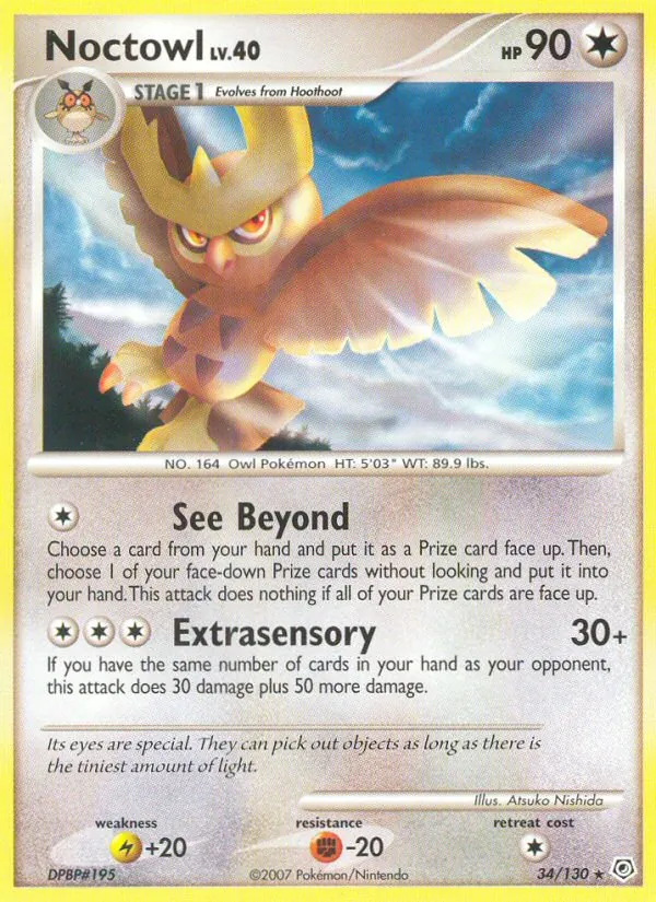 Noctowl 34/130 Diamond & Pearl