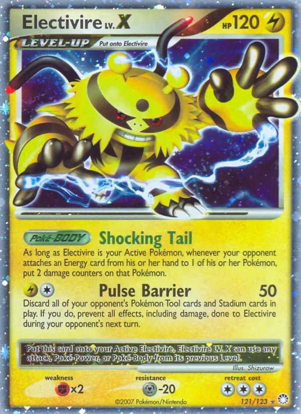 Electivire 121/123 Mysterious Treasures