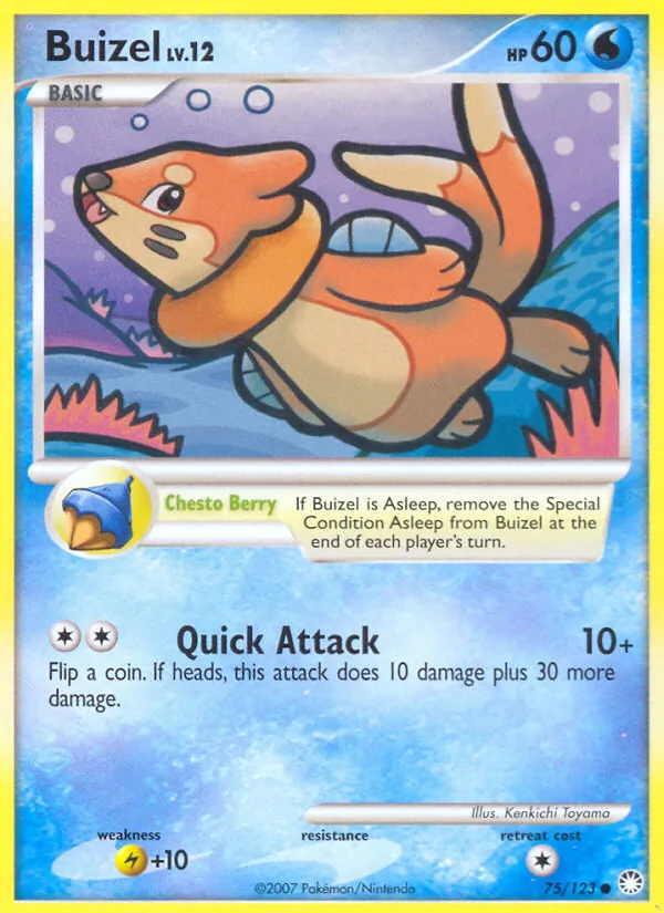 Buizel 75/123 Mysterious Treasures