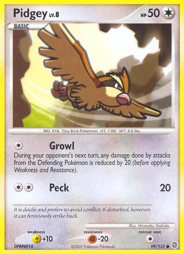 Pidgey 99/132 Secret Wonders