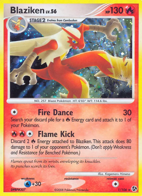 Blaziken 1/106 Great Encounters