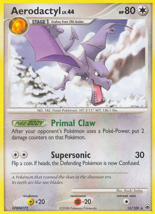 Aerodactyl 15/100 Majestic Dawn