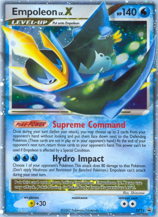 Empoleon DP11 DP Black Star Promos