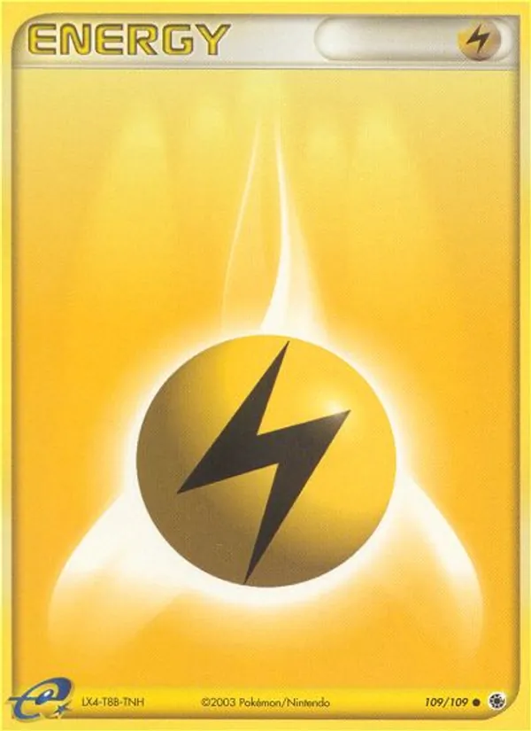 Lightning Energy 109/109 Ruby & Sapphire