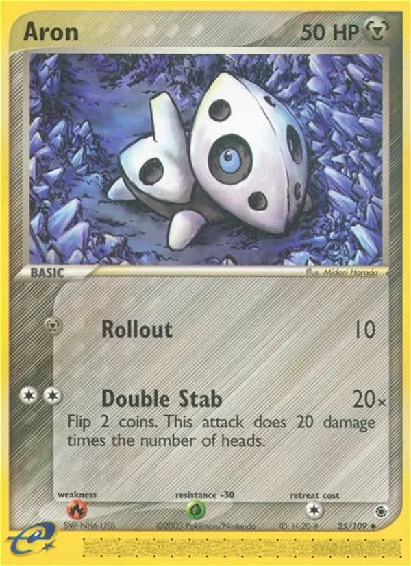 Aron 25/109 Ruby & Sapphire