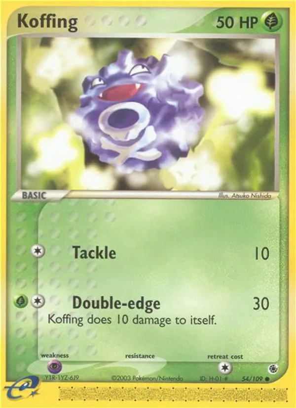 Koffing 54/109 Ruby & Sapphire