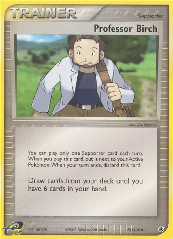 Professor Birch 89/109 Ruby & Sapphire