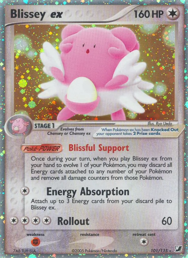 Blissey ex 101/115 Unseen Forces