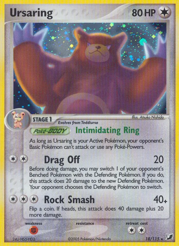 Ursaring 18/115 Unseen Forces