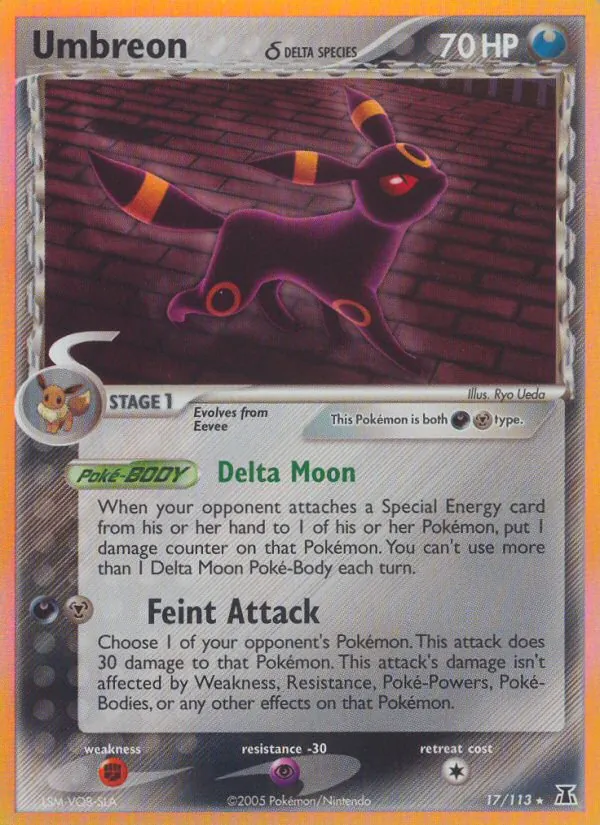 Umbreon δ 17/113 Delta Species