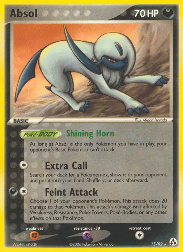 Absol 15/92 Legend Maker