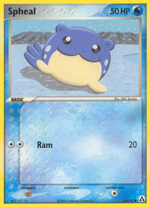 Spheal 65/92 Legend Maker
