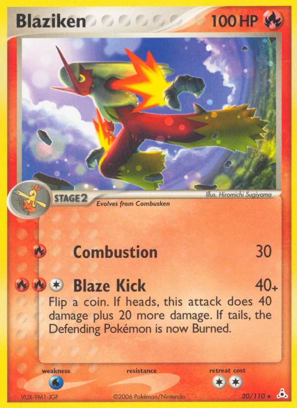 Blaziken 20/110 Holon Phantoms
