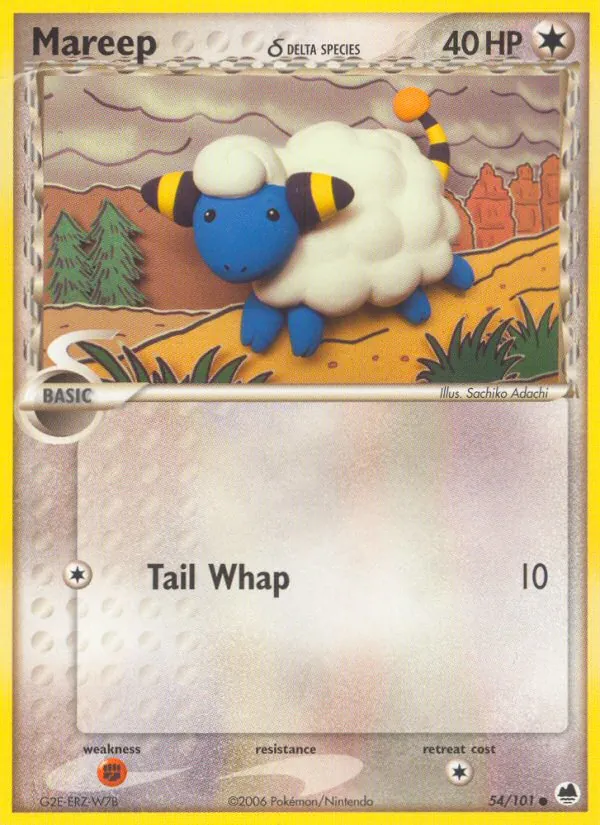 Mareep δ 54/101 Dragon Frontiers