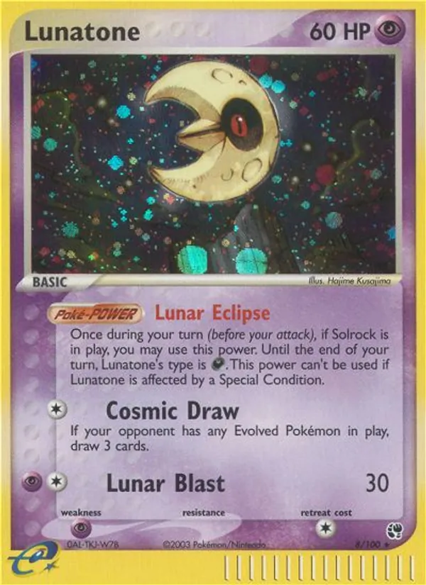 Lunatone 8/100 Sandstorm