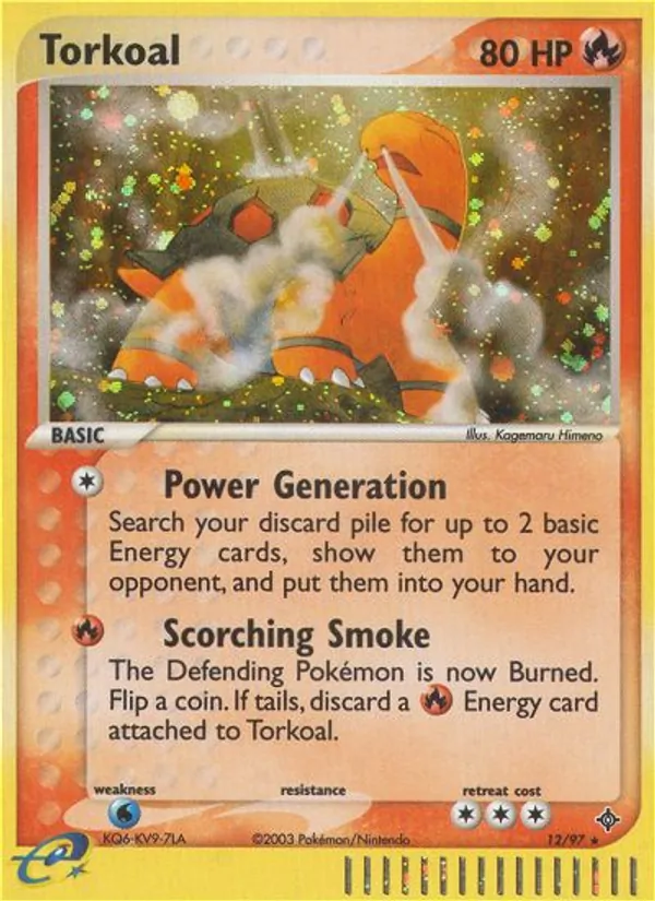 Torkoal 12/97 Dragon