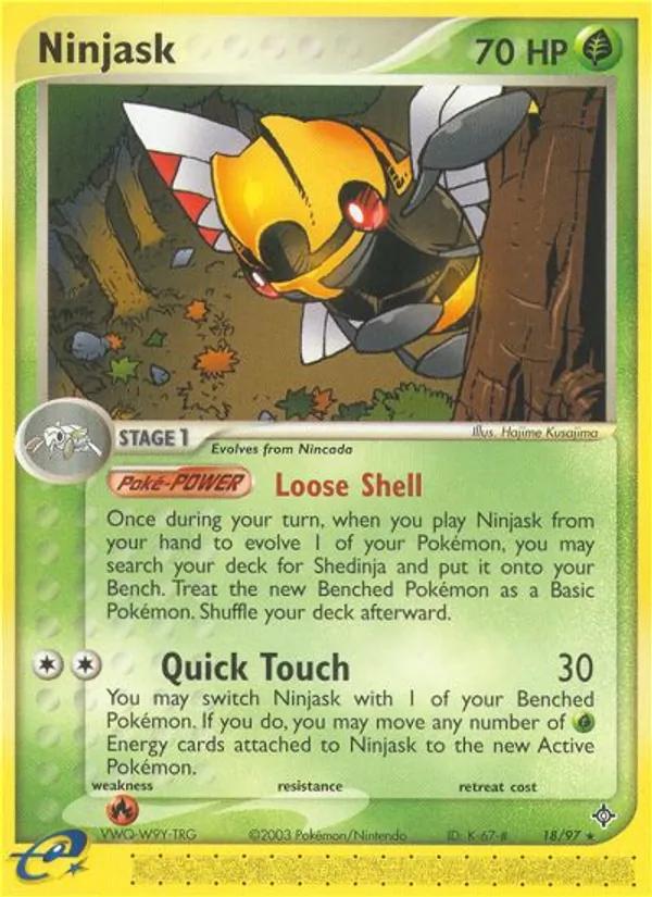 Ninjask 18/97 Dragon