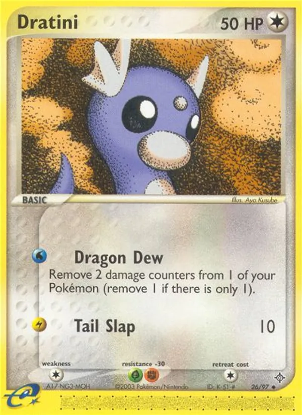 Dratini 26/97 Dragon