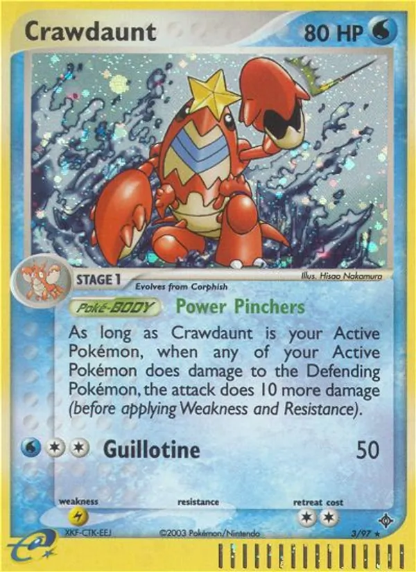 Crawdaunt 3/97 Dragon