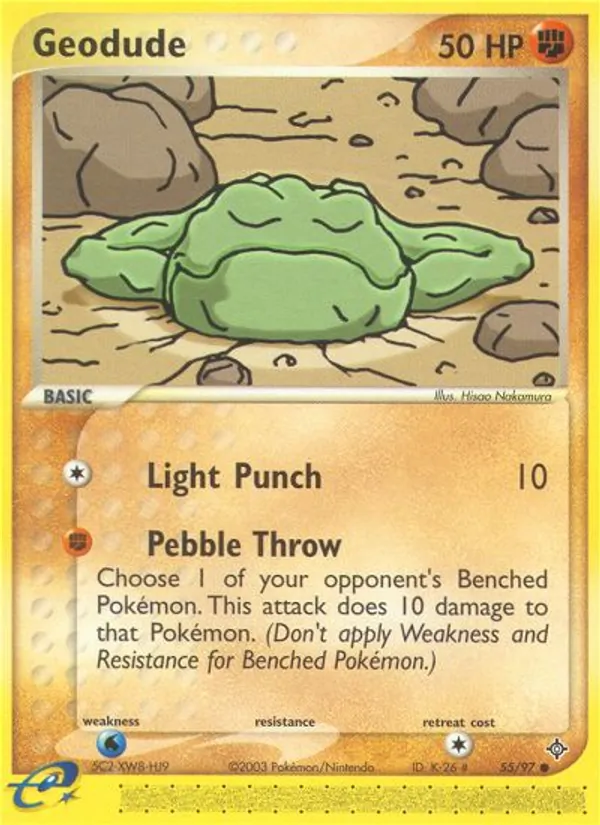 Geodude 55/97 Dragon
