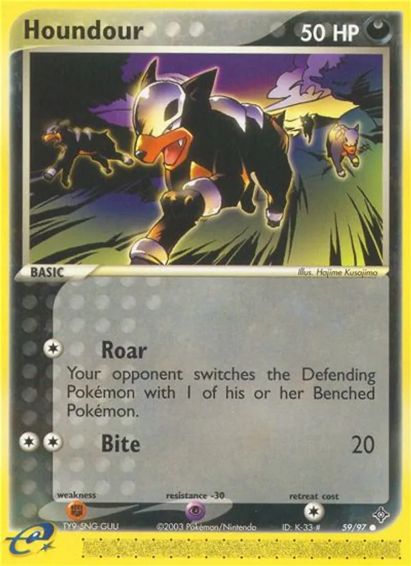 Houndour 59/97 Dragon