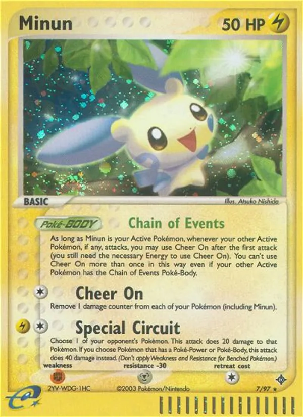 Minun 7/97 Dragon