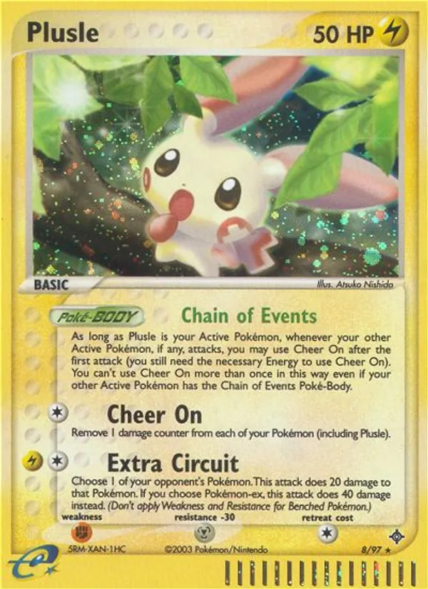 Plusle 8/97 Dragon