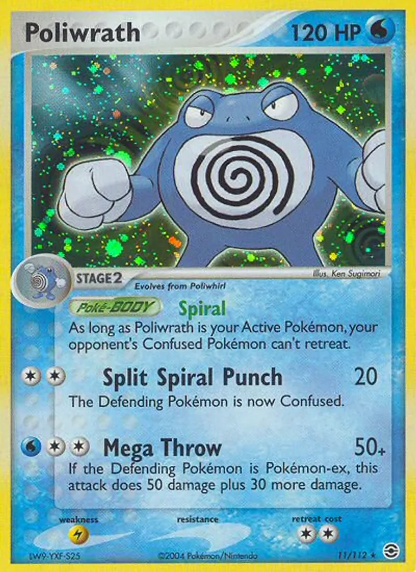 Poliwrath 11/112 FireRed & LeafGreen